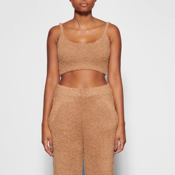 Skims Cozy Bralette AND Jogger SET - Picture 4 of 12